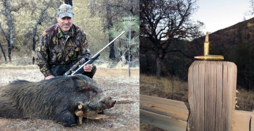 A trophy for the table, not the wall, and the round that brought him down.