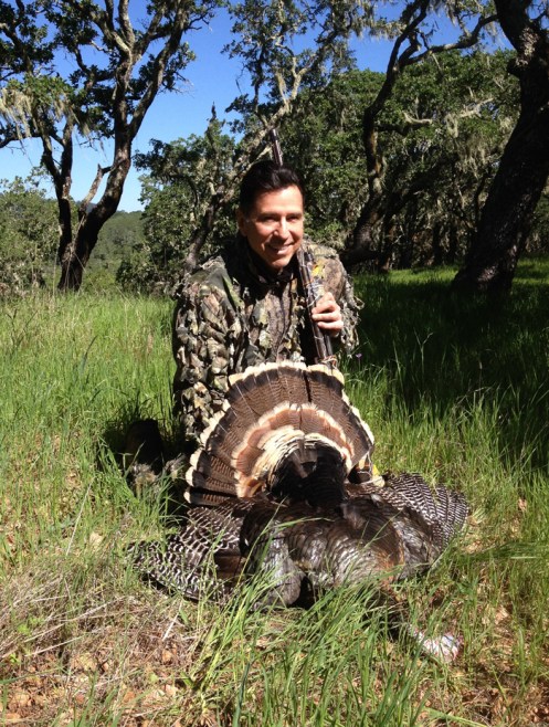 My first turkey — taken in the beautiful foothills of Sonoma, California.