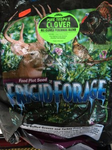 Frigid Forage, what Mike used in his clover food plots
