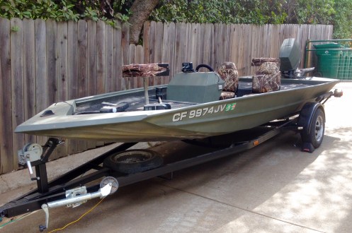 From rust bucket to river ducker.